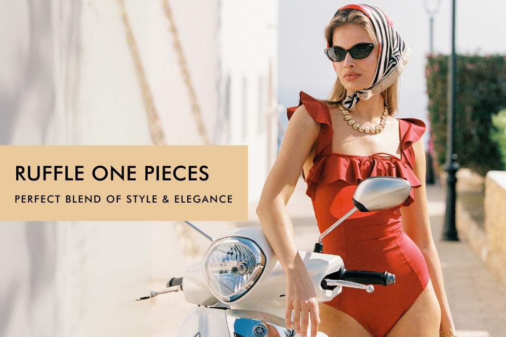 Ruffle One Piece Swimsuit: A Perfect Blend of Style and Elegance
