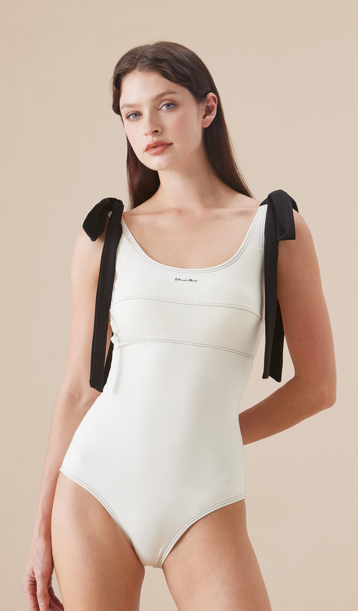 BIANCA Scoop Neck One Piece Swimsuit